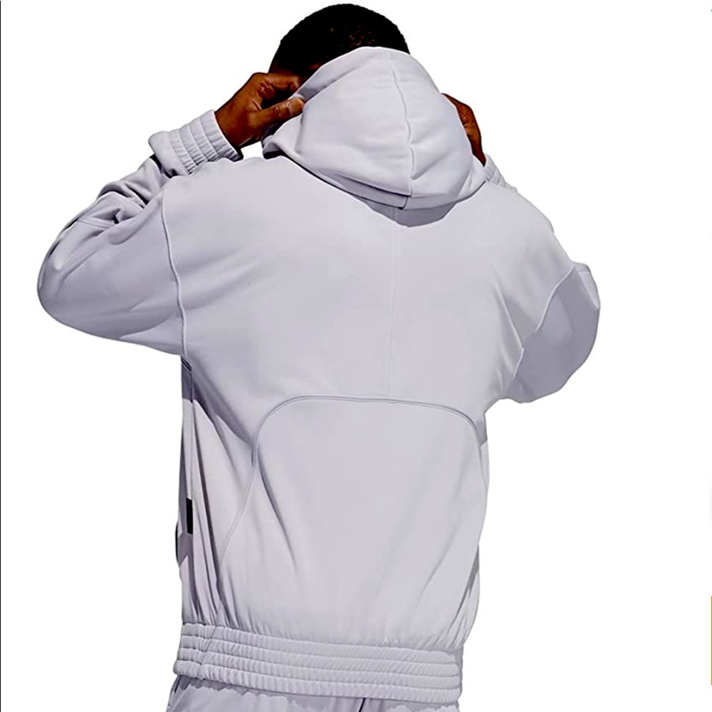 Adidas Cross Up 365 Hoodie Men's Basketball CU 365 HD‎ Gray Size XLT SWEATSHIRT